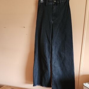 Women's Black BILLABONG Wide-Leg Jeans
